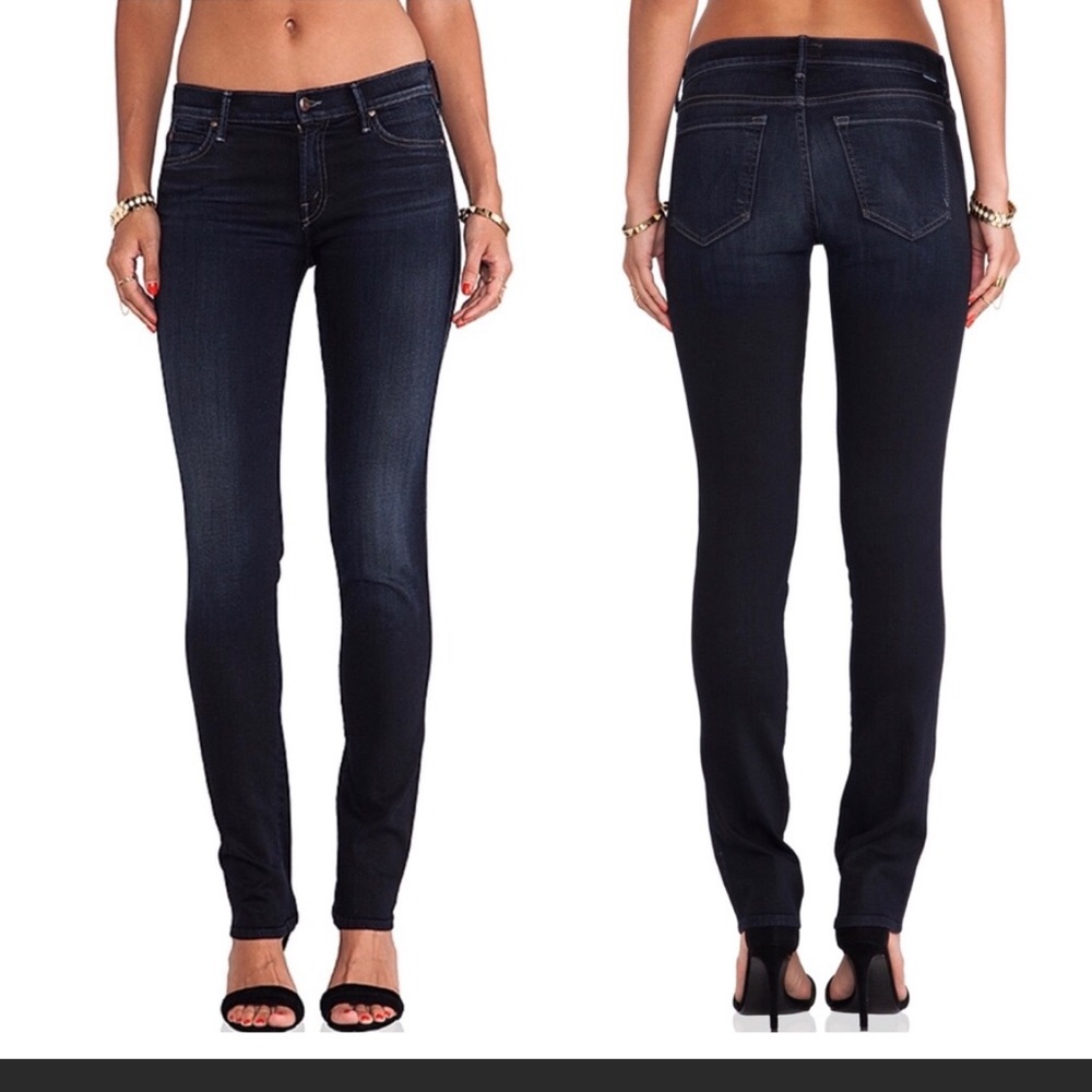 💎Mother The Rascal High Rise Slim Straight Jeans